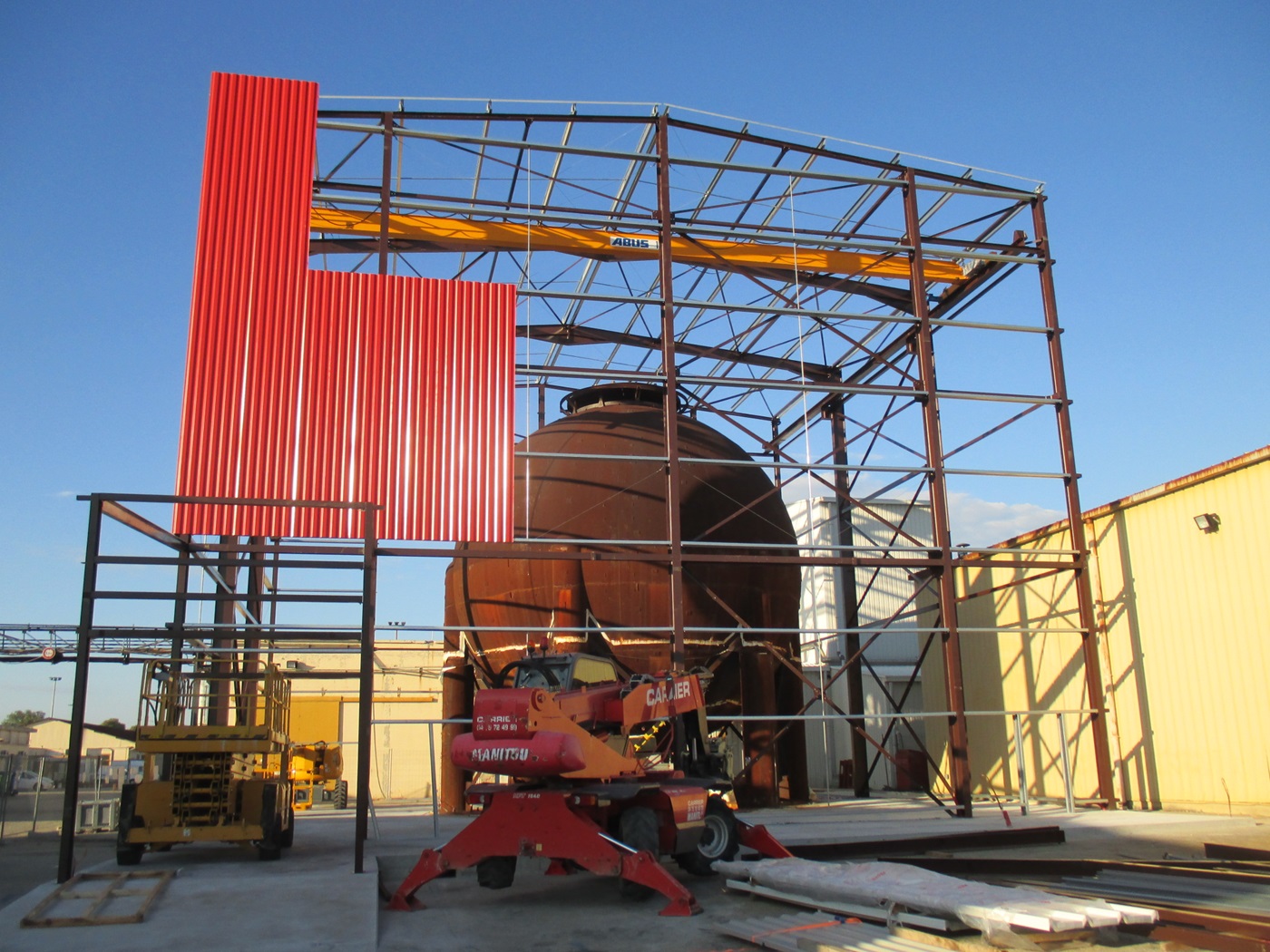 Site of tricastin Dismantling of the Sphere of Pierrelatte